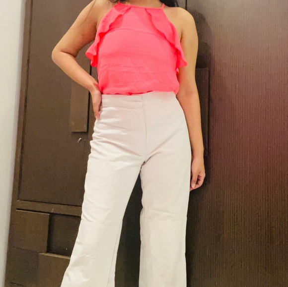 Neon pink halter neck top - Picture 2 of 15